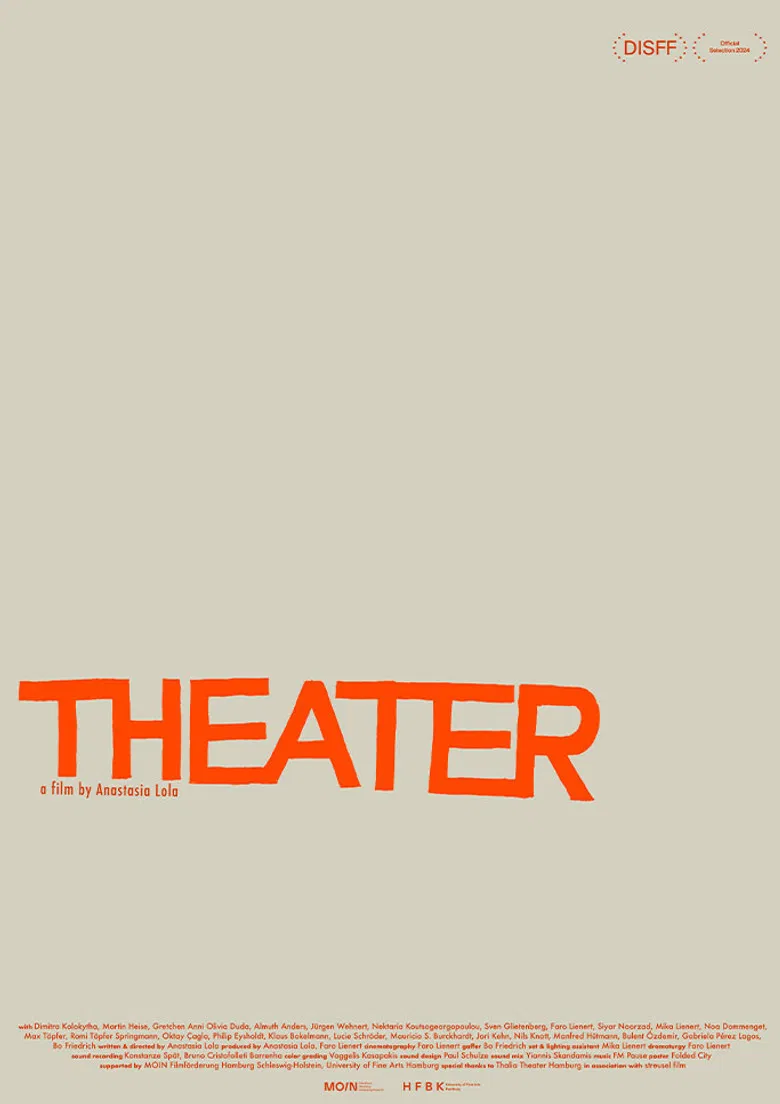 Theater poster background