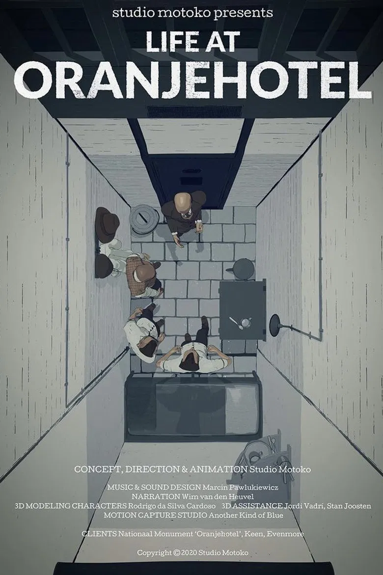 Life at Oranjehotel poster background