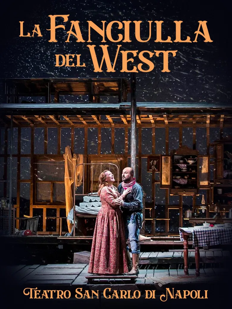 La fanciulla del West poster background