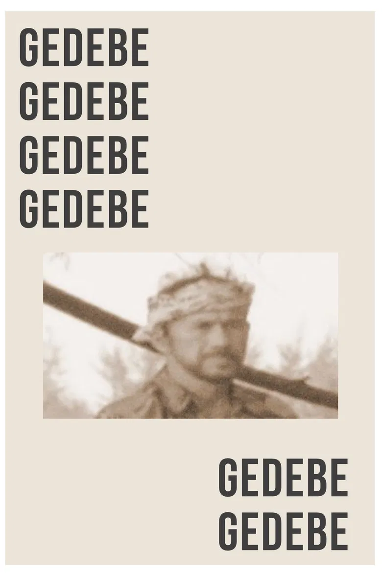 Gedebe poster background
