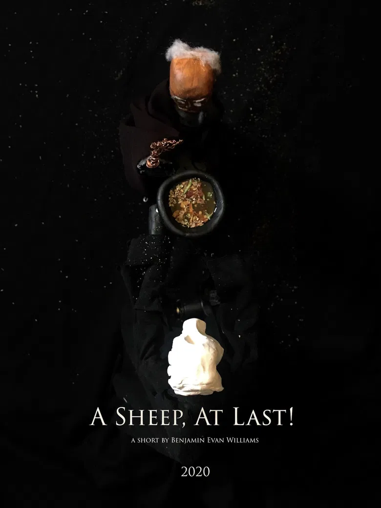 A Sheep, At Last! poster background