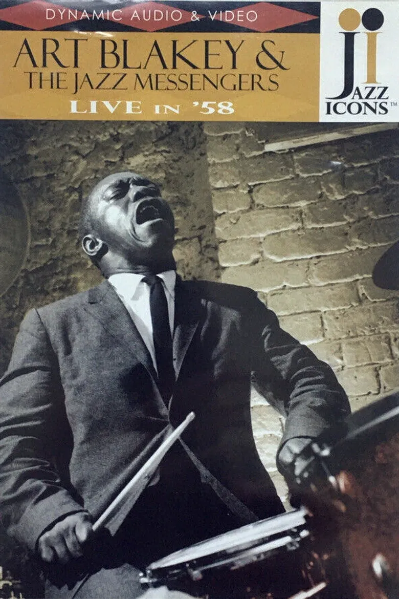 Jazz Icons: Art Blakey & The Jazz Messengers Live In '58 poster background