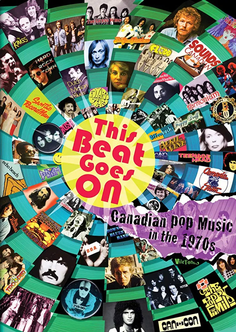 This Beat Goes On: Canadian Pop Music in the 1970s poster background