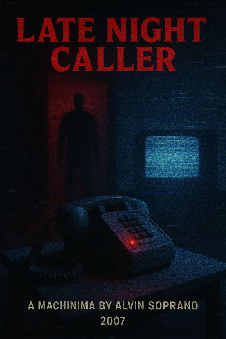 Late Night Caller poster background