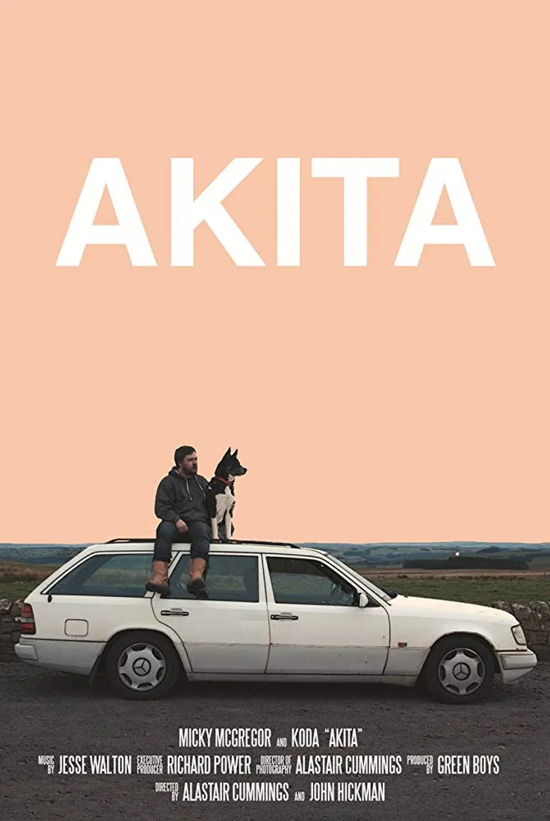 Akita poster background