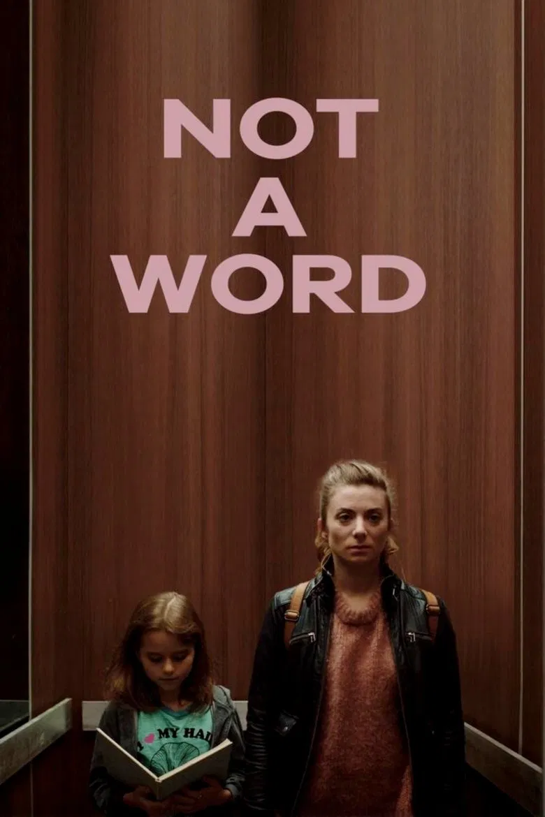 Not a Word poster background