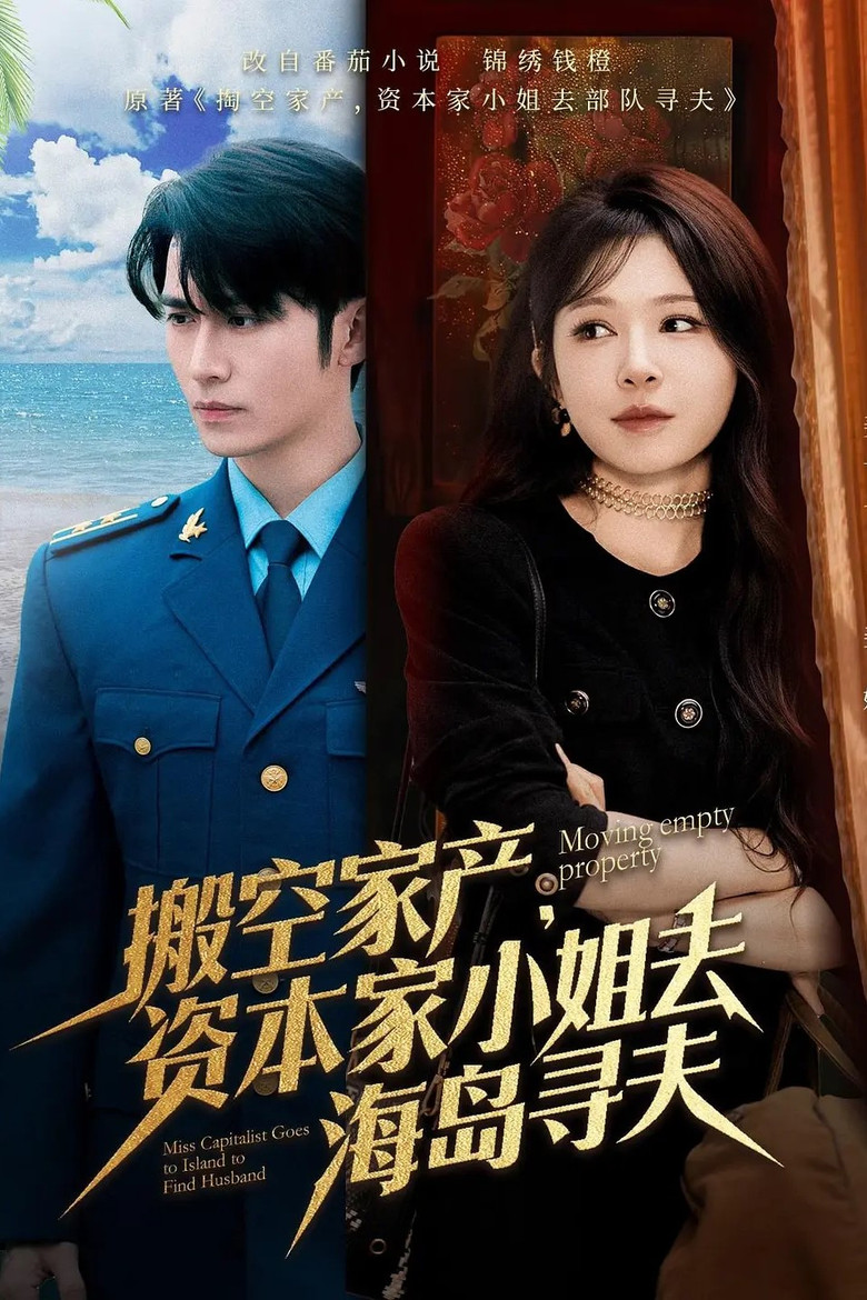 搬空家产，资本家大小姐去海岛寻夫 poster background