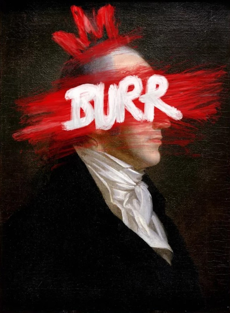 Burr: A New Muscial poster background