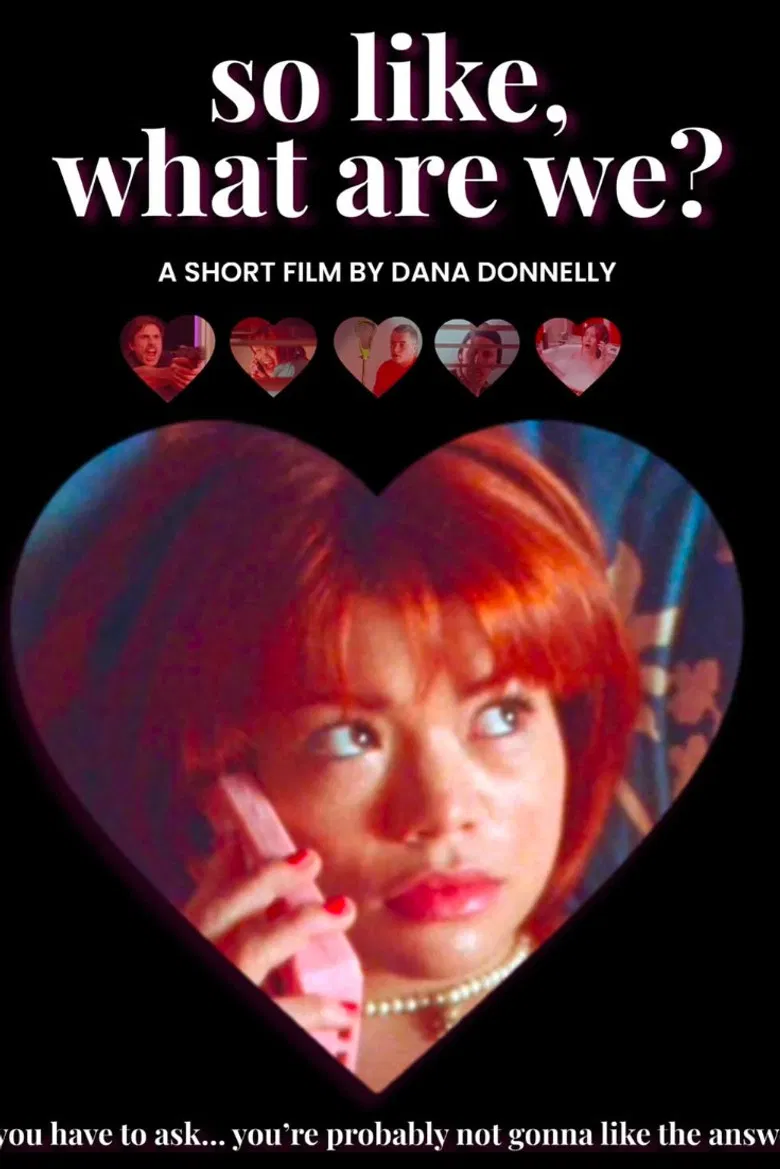 So like, what are we? poster background