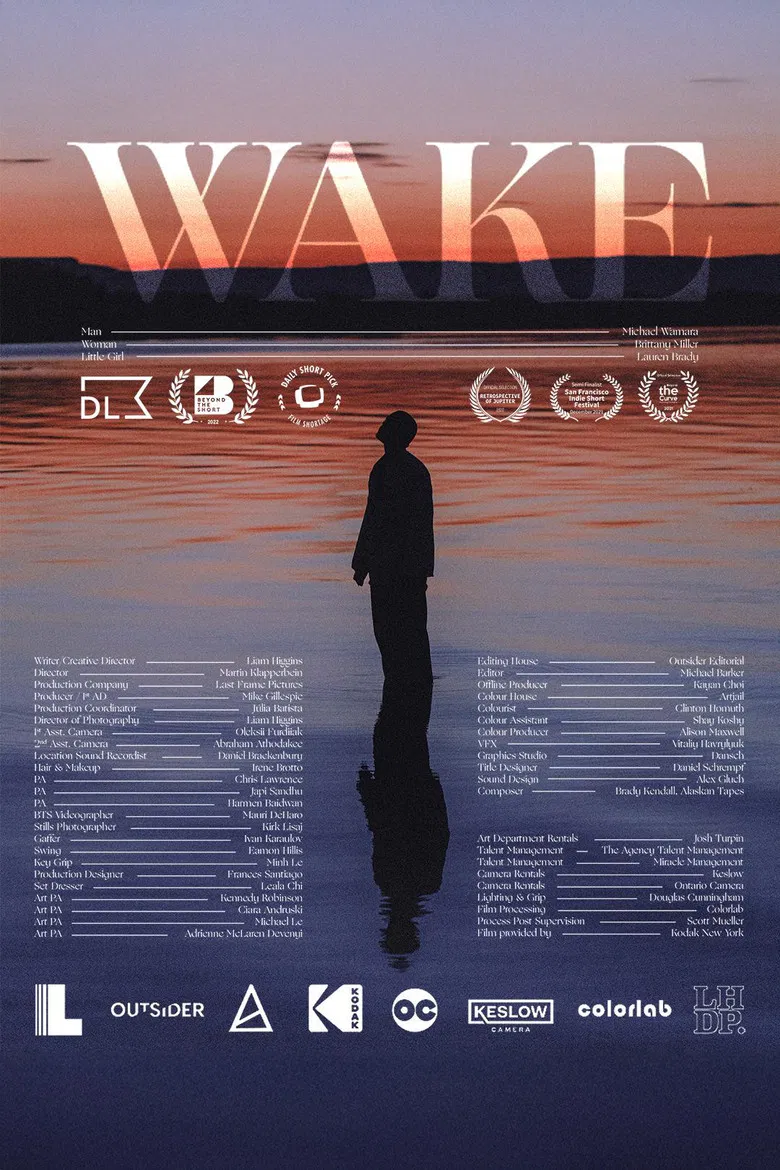 Wake poster background