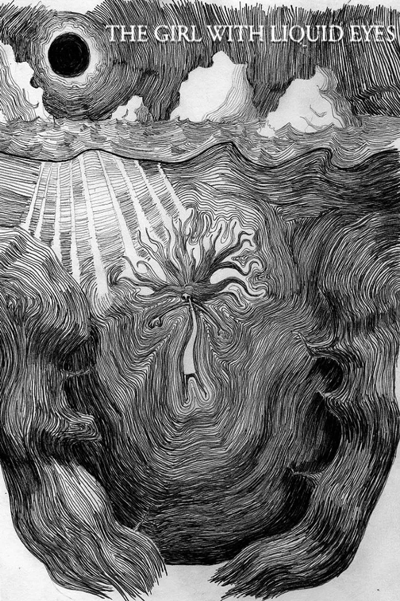 The Girl With Liquid Eyes poster background