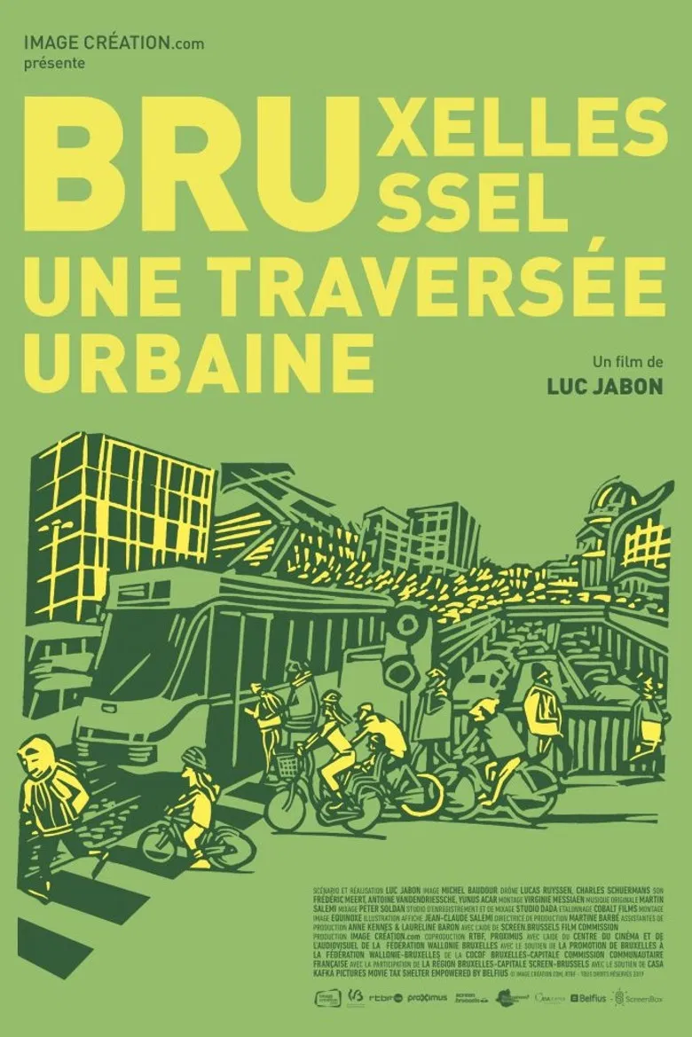 Bruxelles-Brussel, une traversée urbaine poster background