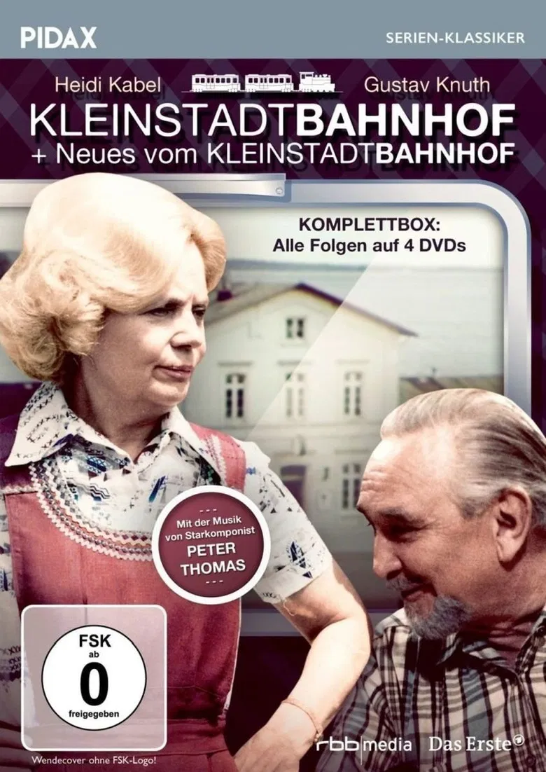 Kleinstadtbahnhof poster background