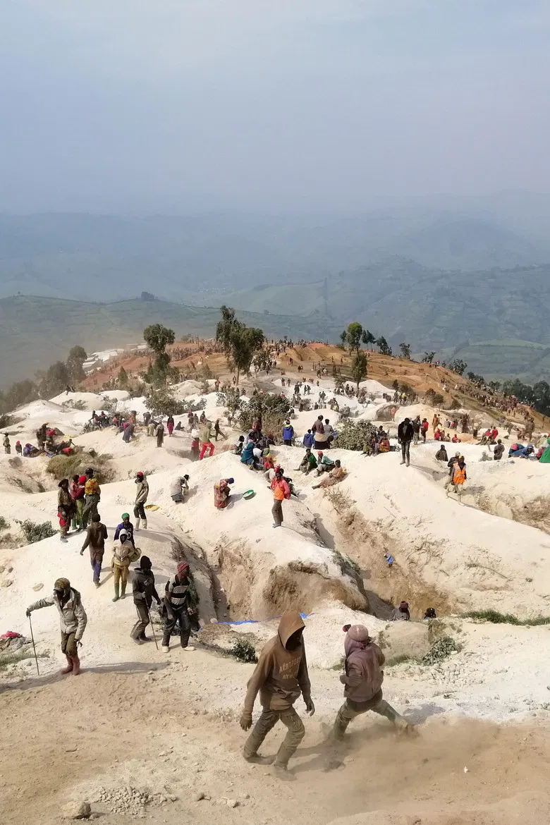 The Diggers poster background