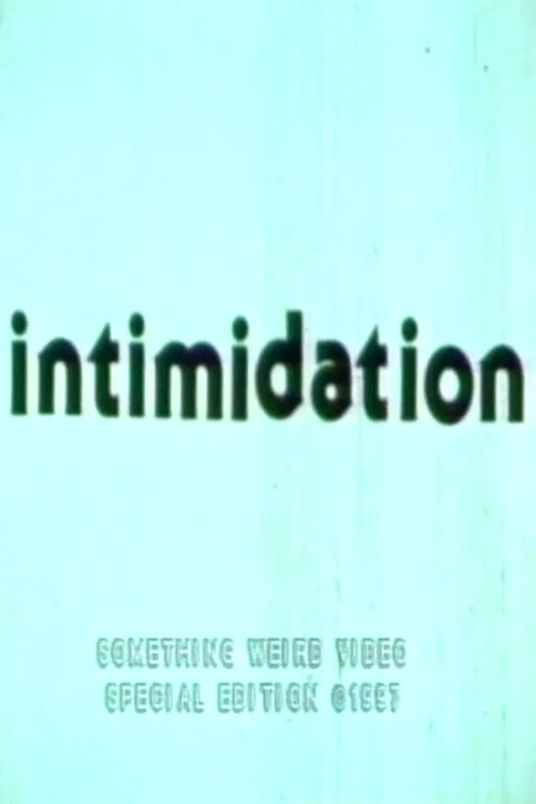 Intimidation poster background