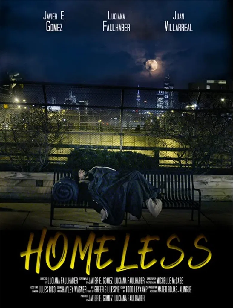 Homeless poster background