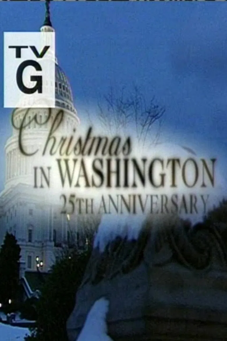 Christmas in Washington poster background