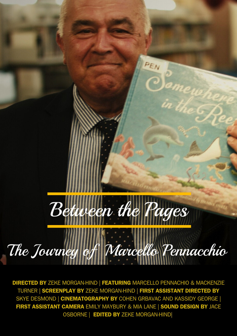 Between Pages: The Story of Marcello Pennacchio poster background