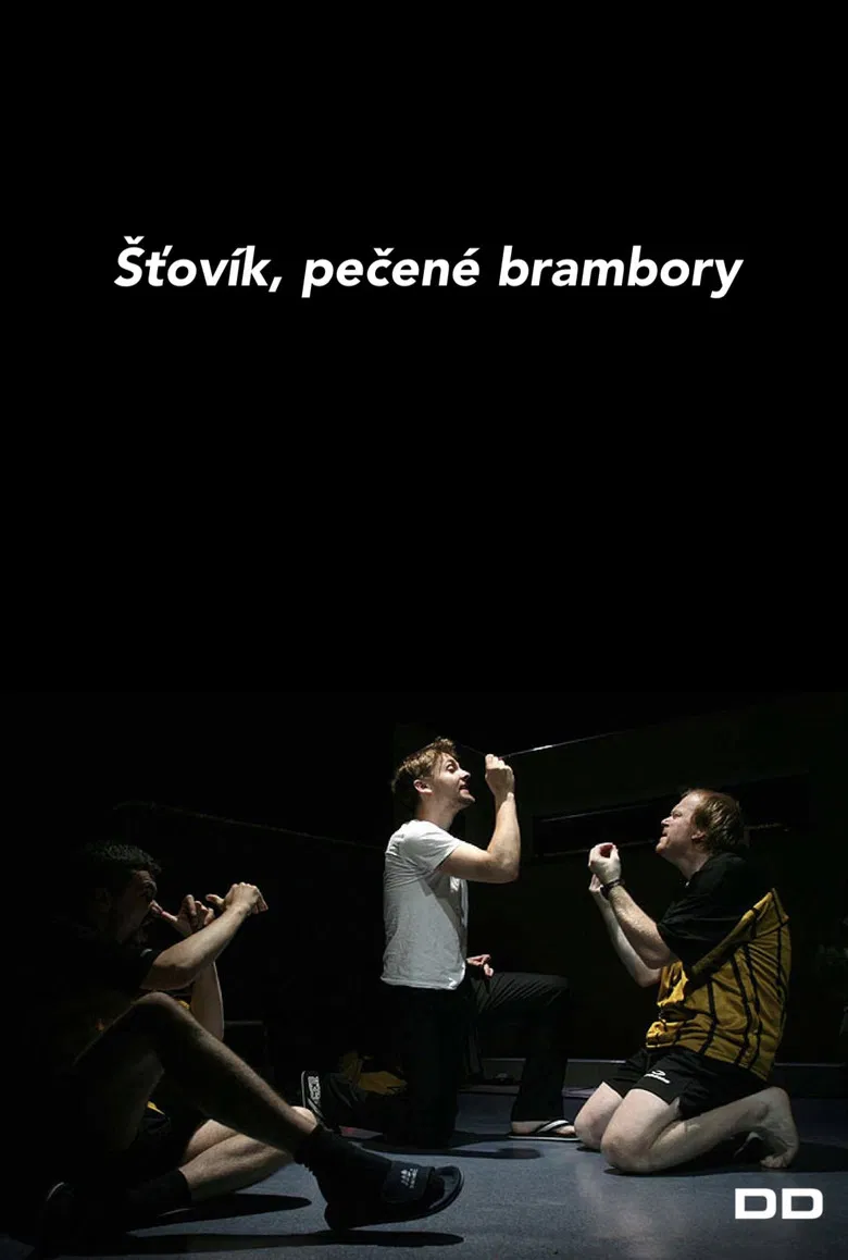Šťovík, pečené brambory poster background