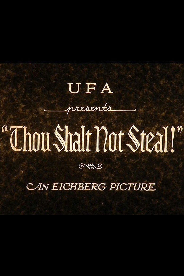 Thou Shalt Not Steal poster background