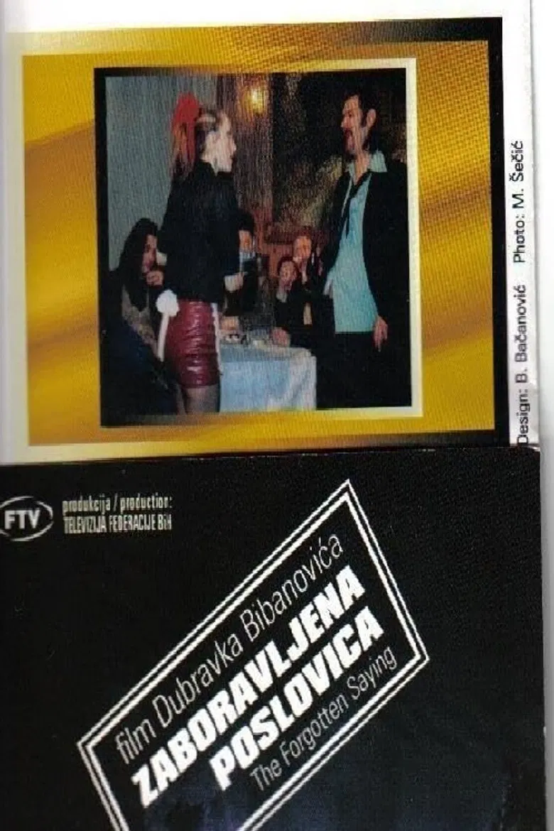 The Forgotten Saying poster background