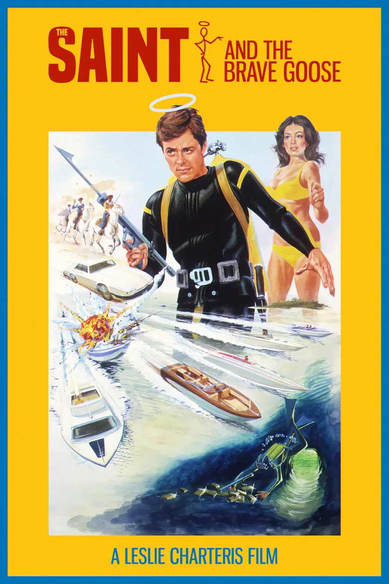 The Saint and the Brave Goose poster background