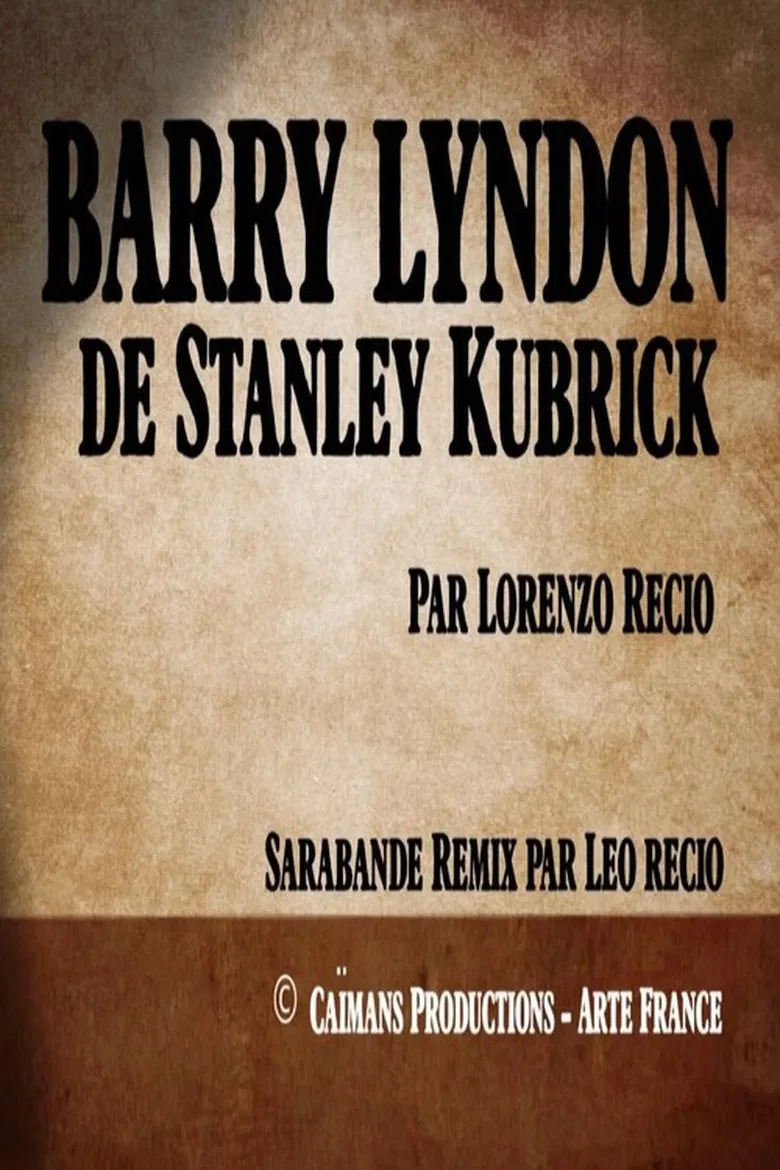 Short cuts: Barry Lyndon poster background