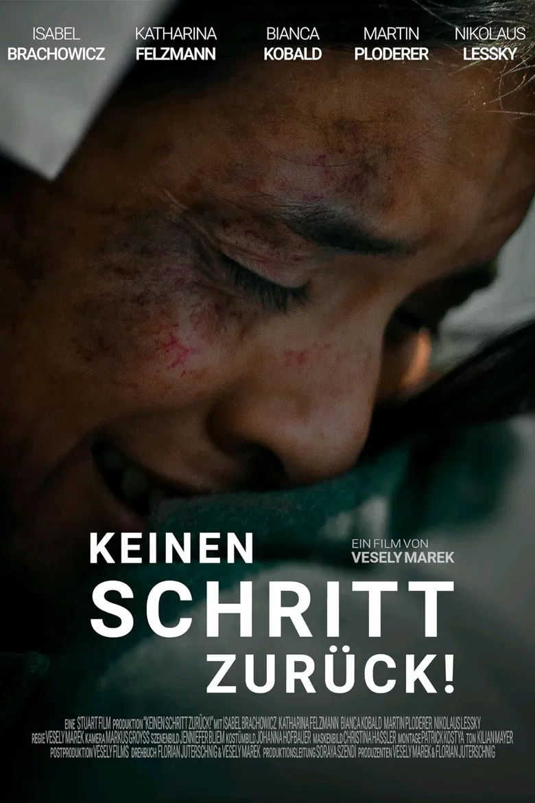 Keinen Schritt zurück! poster background