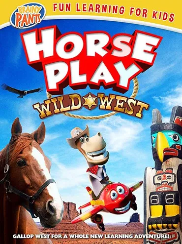Horseplay: Wild West poster background