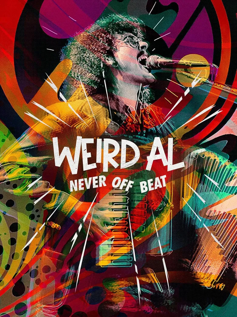 Weird Al: Never Off Beat poster background