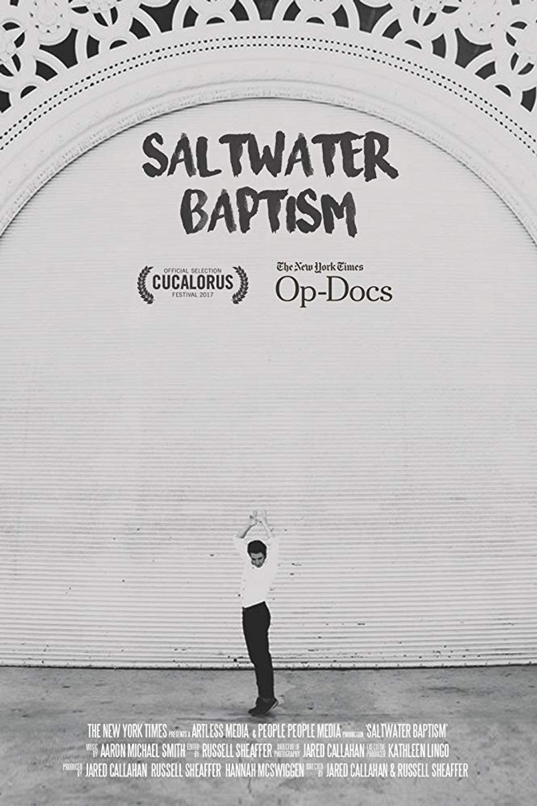 Saltwater Baptism poster background