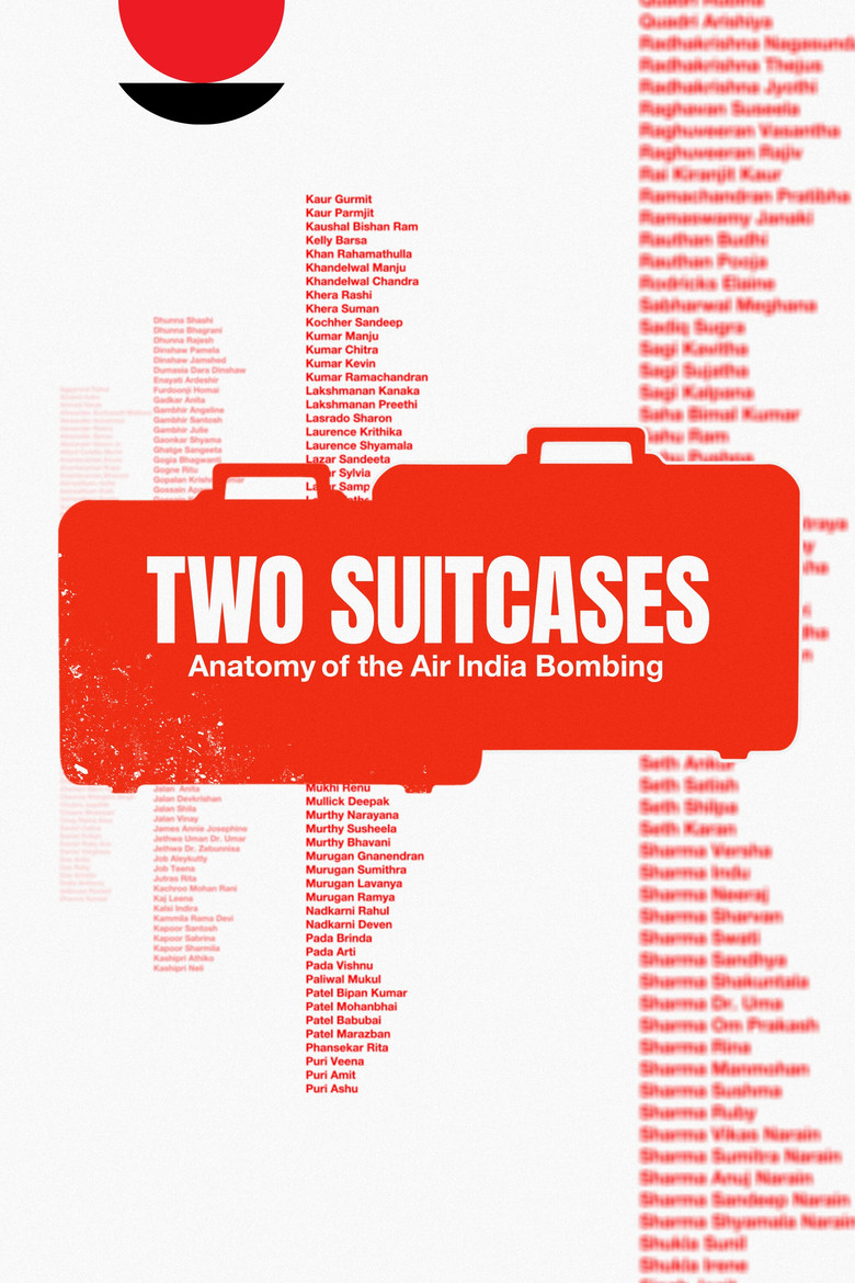 Two Suitcases: Anatomy of the Air India Bombing poster background
