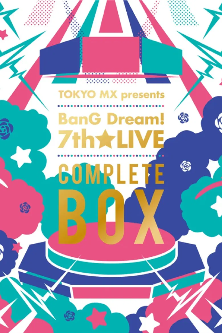 BanG Dream! 7th☆LIVE Day 3: Poppin'Party 「Jumpin' Music♪」 poster background