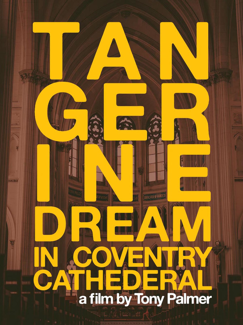 Tangerine Dream at Coventry Cathedral poster background