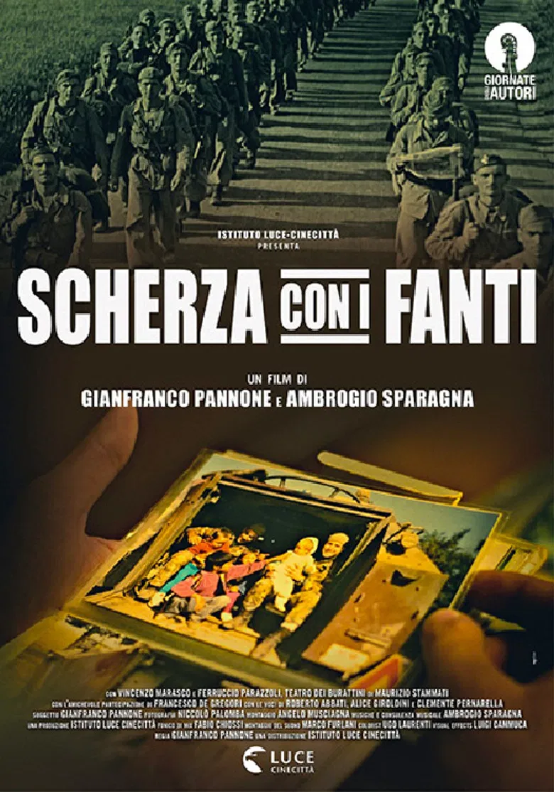 Scherza con i fanti poster background