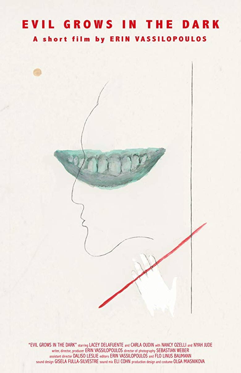 Evil Grows in the Dark poster background