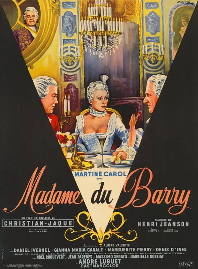 Madame du Barry poster background