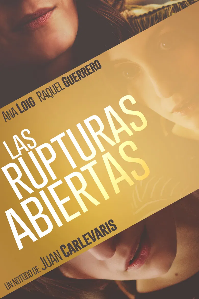 Las rupturas abiertas poster background