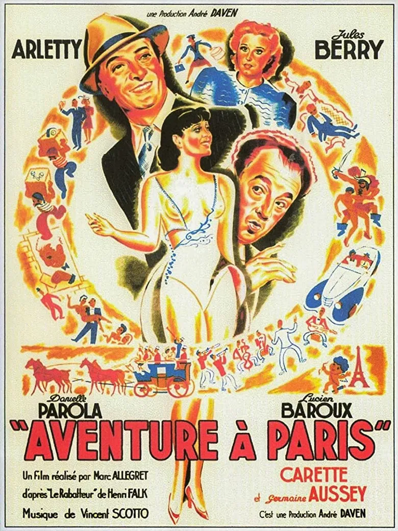 Adventure in Paris poster background