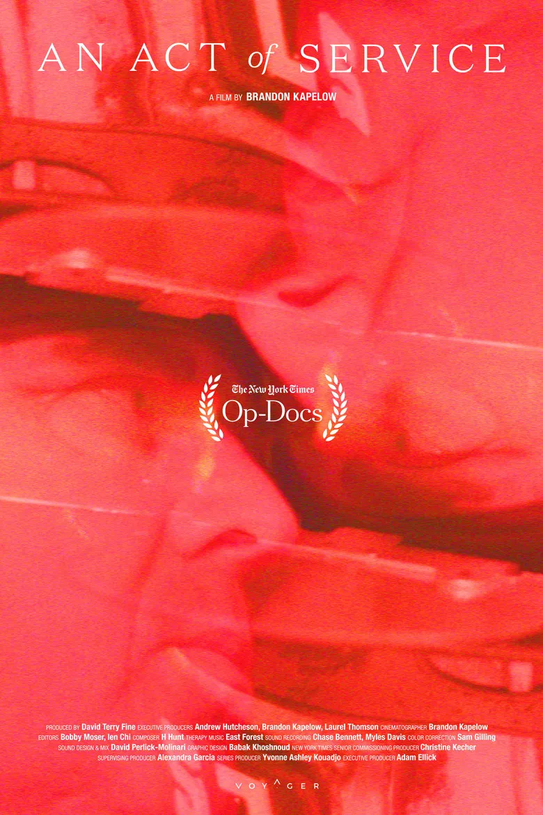 An Act of Service poster background