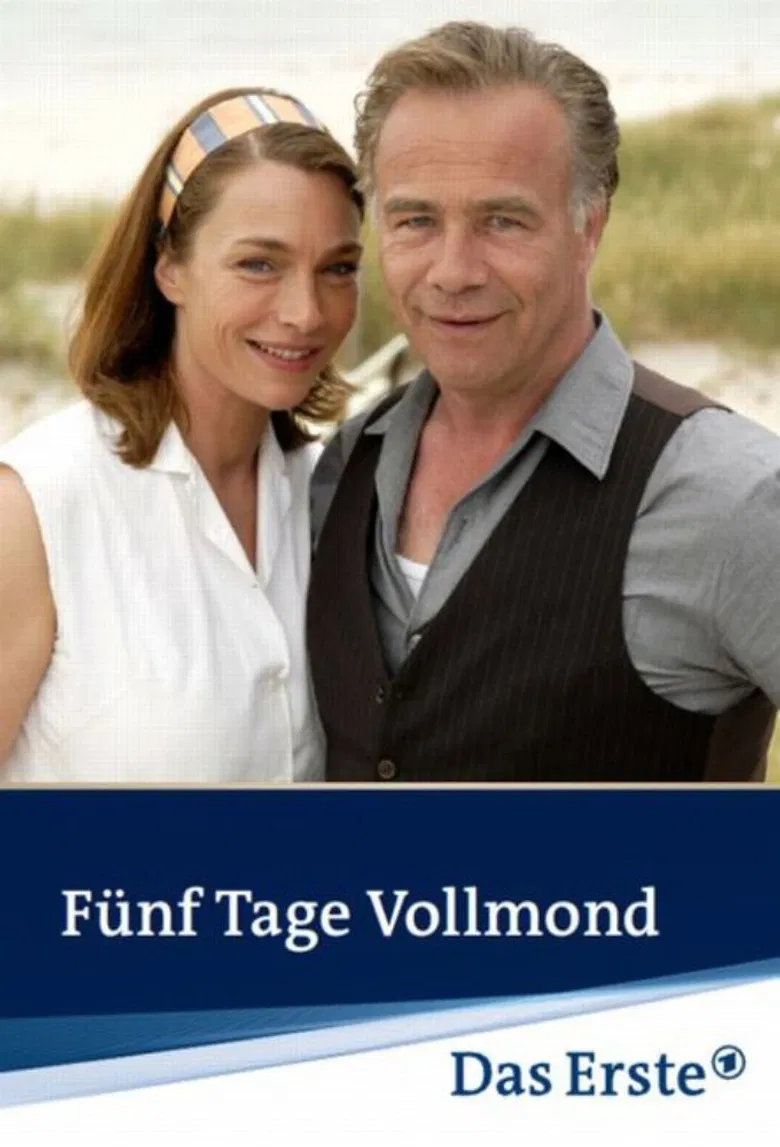 Fünf Tage Vollmond poster background