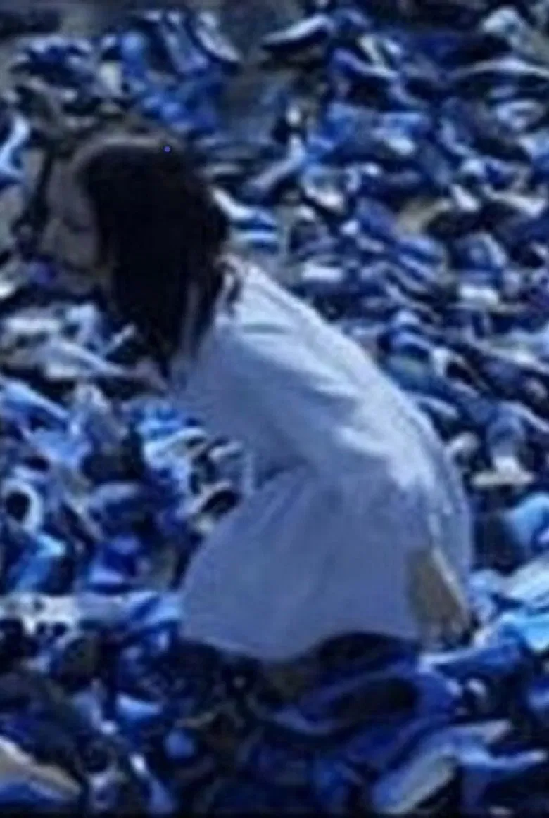 Blue poster background