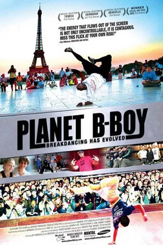 Planet B-Boy poster background