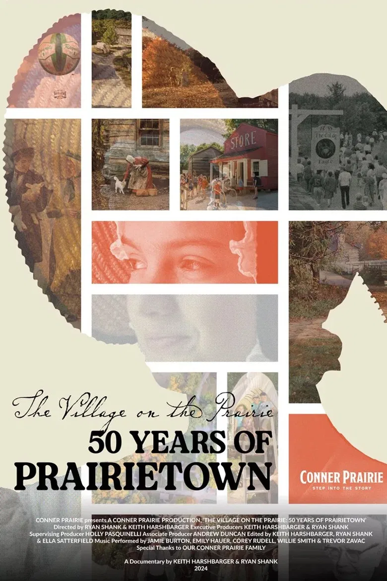 The Village on the Prairie: 50 Years of Prairietown poster background