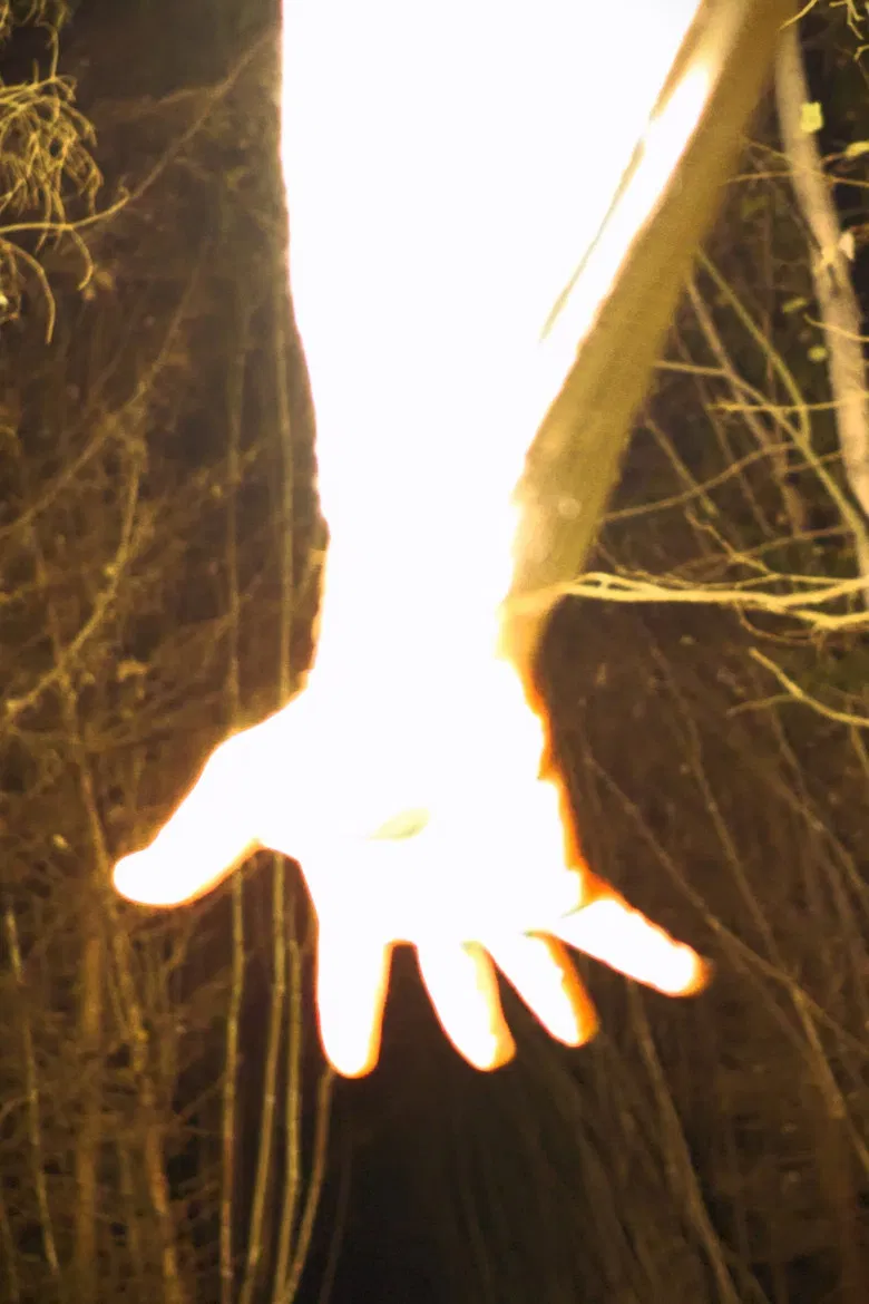 I am nothing poster background