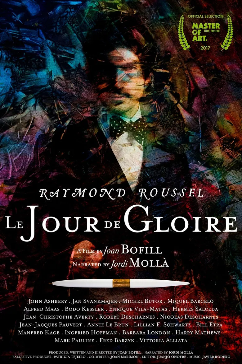 Raymond Roussel: The Day of Glory poster background