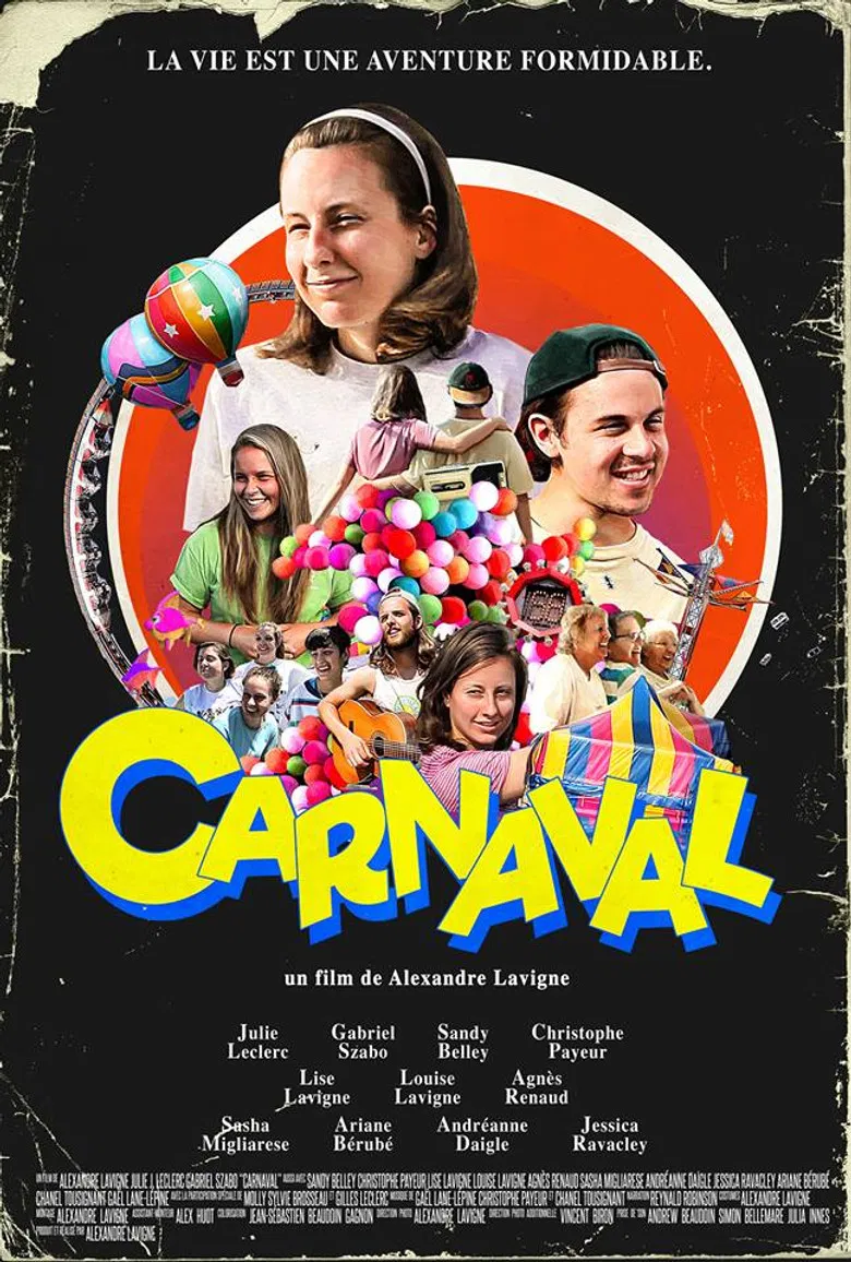 Carnaval poster background