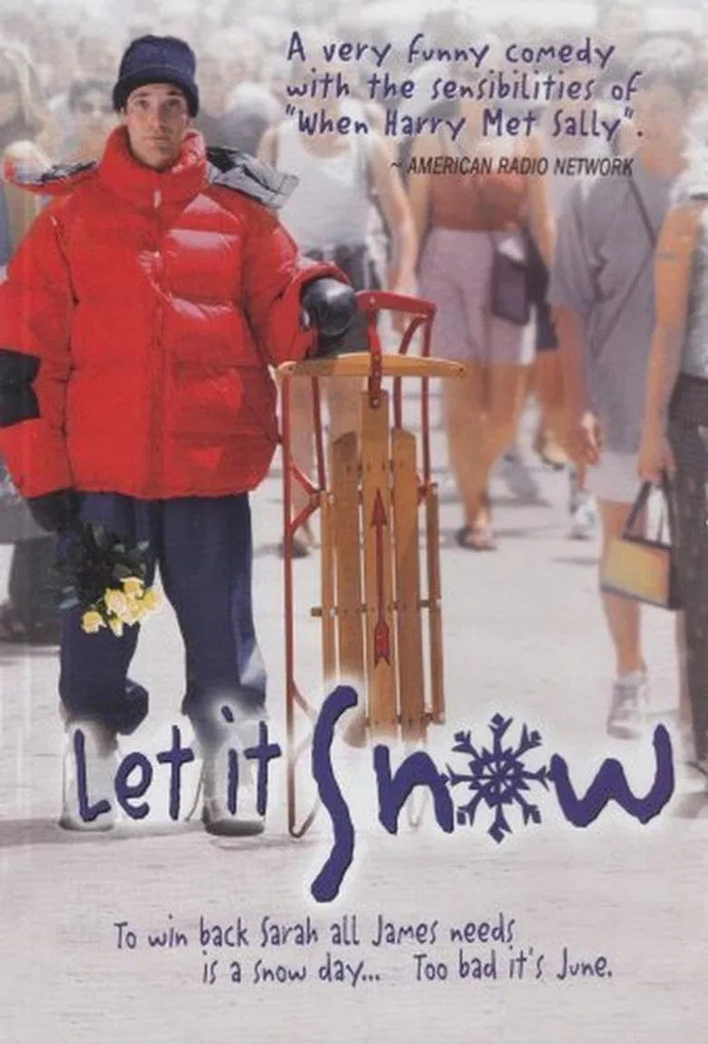Let It Snow poster background