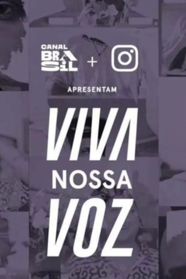 Viva Nossa Voz poster background