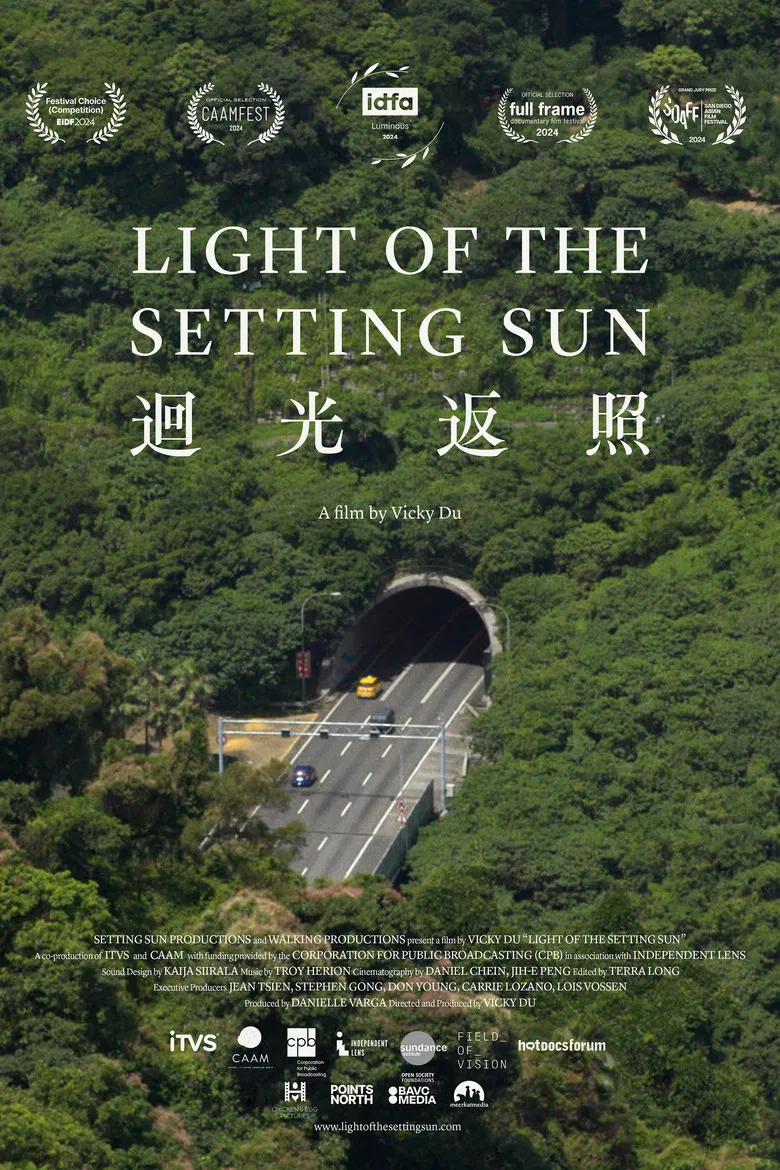 Light of the Setting Sun poster background